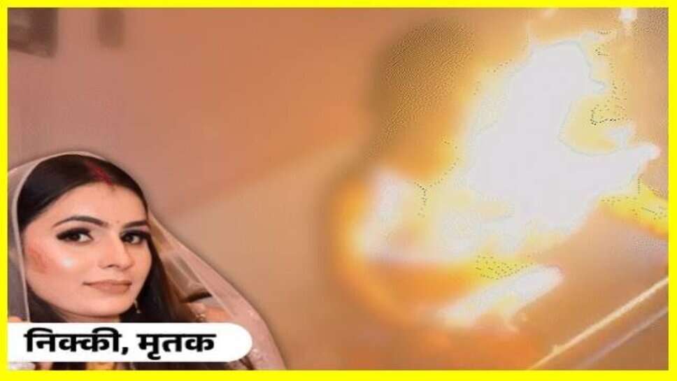 Nikki Murder Case : दहेज के लिए पति ने मासूम बेटे के सामने पत्नी को दी दर्दनाक मौत, जिंदा जलाया