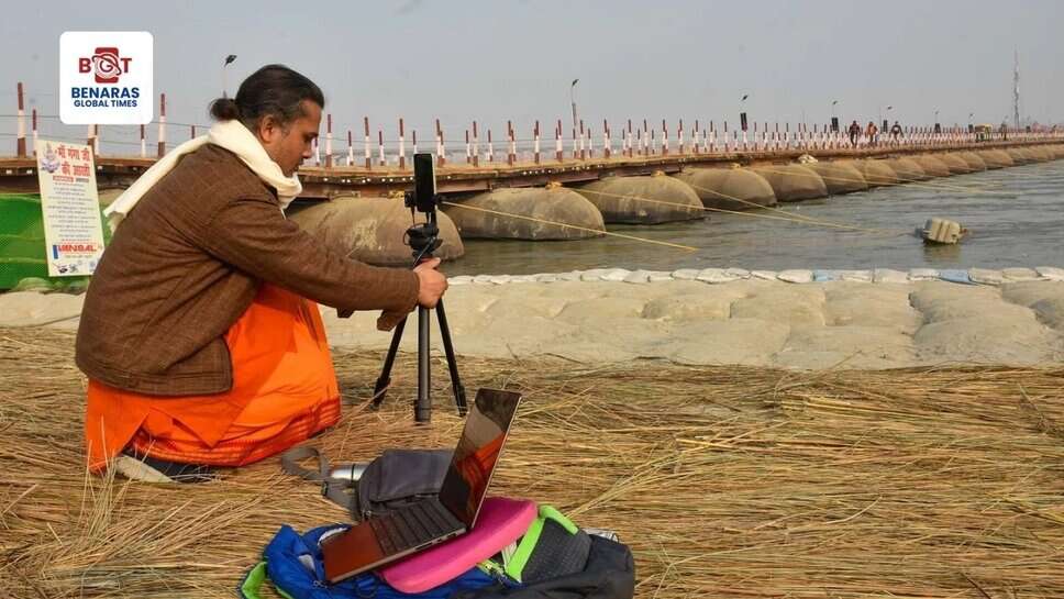 महाकुंभ 2025 में डिजिटल बाबा का अनोखा अंदाज: संन्यास और तकनीक का अनूठा मेल