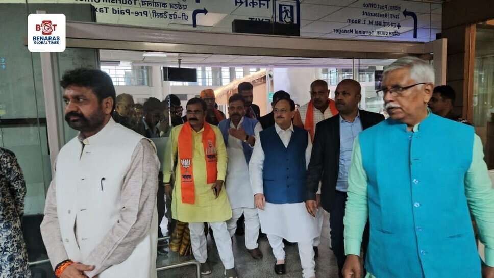 जेपी नड्डा का काशी दौरा: स्वास्थ्य योजनाओं की समीक्षा और काशी तमिल संगमम में होंगे मुख्य अतिथि