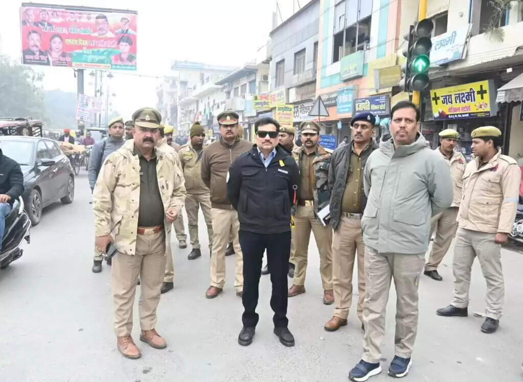 पुलिस आयुक्त मोहित अग्रवाल ने शहर क्षेत्र का किया निरीक्षण, यातायात सुधार के लिए दिए आवश्यक दिशा-निर्देश