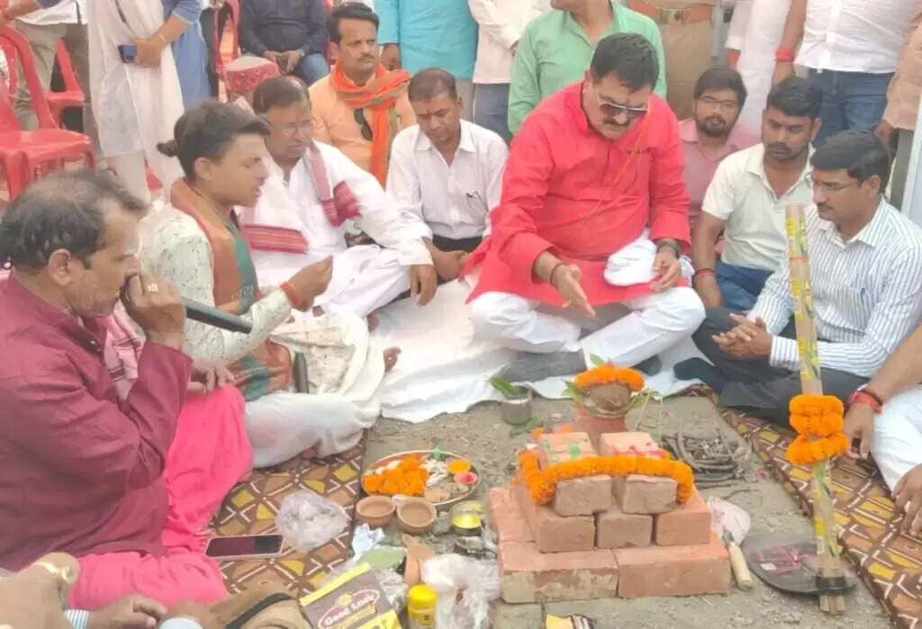 Basni Substation : ₹3.20 करोड़ की लागत से बनने वाले विद्युत उपकेंद्र का हुआ भूमि पूजन