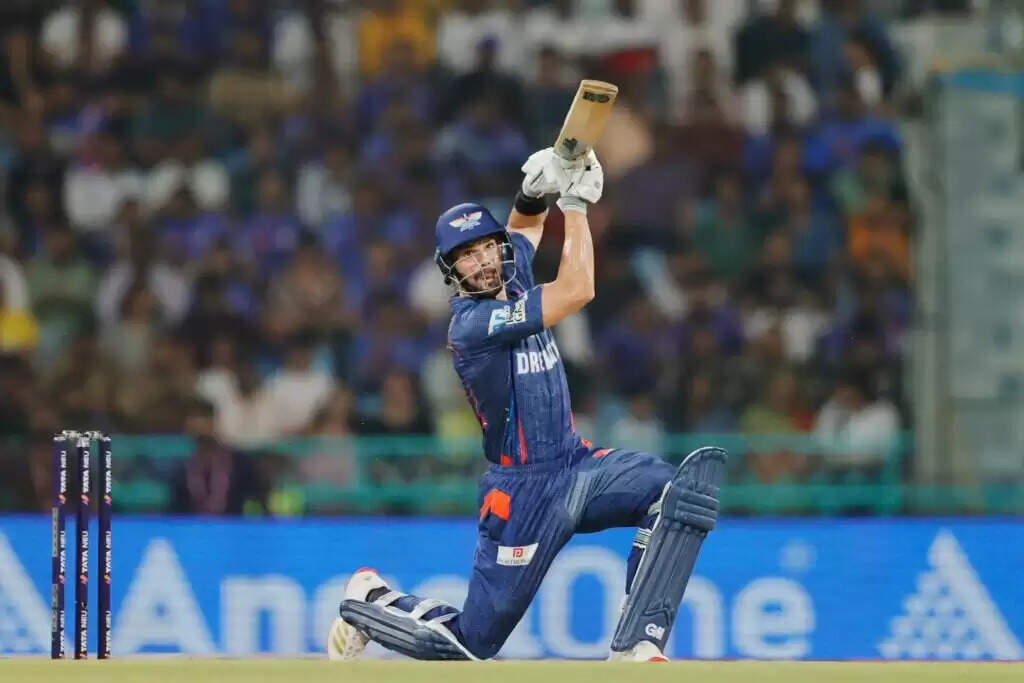 LSG vs MI: मिचेल मार्श और एडेन मार्करम की विस्फोटक बल्लेबाजी, LSG ने मुंबई को दिया 204 रनों का विशाल लक्ष्य