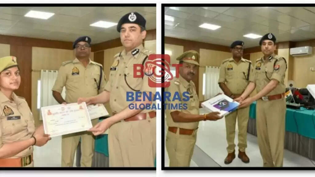 Police Recruitment 2025 : आईजी वाराणसी परिक्षेत्र ने किया गाजीपुर का वार्षिक निरीक्षण, पुलिस लाइन में तैयारियों का लिया जायजा