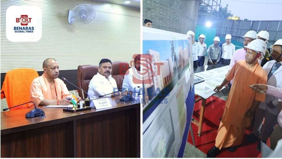 वाराणसी में CM Yogi की उच्चस्तरीय समीक्षा बैठक, विकास परियोजनाओं में तेजी और कानून व्यवस्था पर विशेष जोर