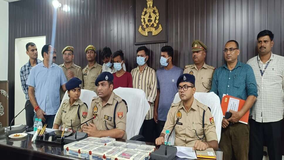 वाराणसी साइबर क्राइम पुलिस की बड़ी कार्रवाई, अंतरराष्ट्रीय ठगी गैंग के सरगना समेत चार को किया गिरफ्तार