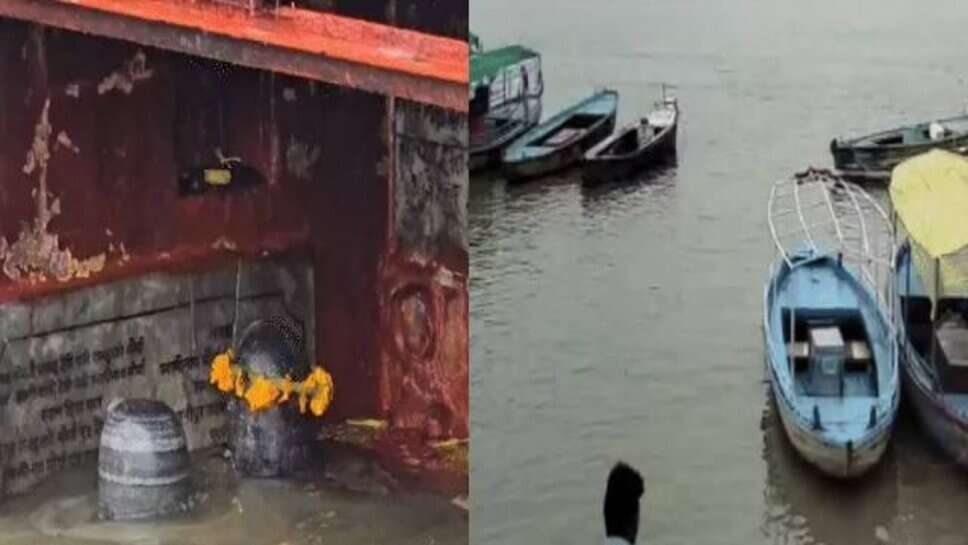 Varanasi : तेजी से बढ़ रहा गंगा नदी का जलस्तर,&nbsp;हर घंटे 10 सेमी की रफ्तार से बढ़ोतरी
