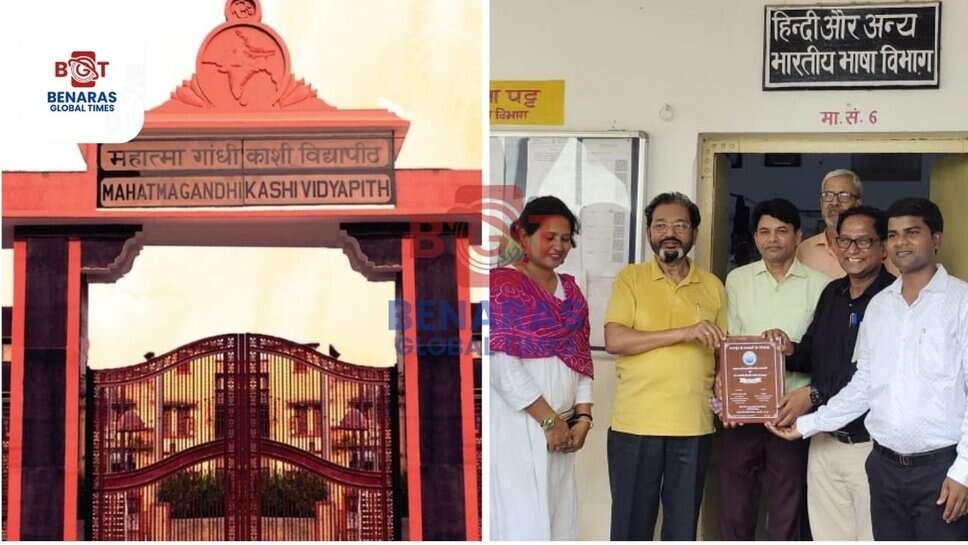 MGKVP : हिन्दी विभाग में कविता की रचना प्रक्रिया पर व्याख्यान