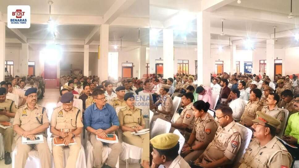 Mirzapur police : चैत्र नवरात्रि मेला विन्ध्याचल-2025 को सकुशल सम्पन्न कराने हेतु पुलिस और प्रशासनिक अधिकारियों की ब्रीफिंग