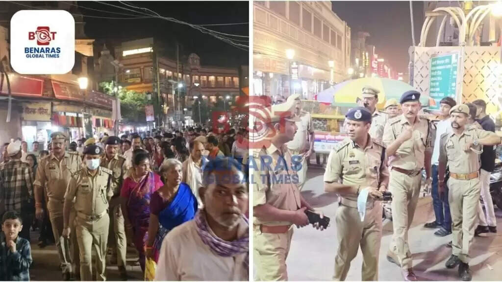 Varanasi Police : अपर पुलिस आयुक्त डॉ. एस. चन्नप्पा ने किया काशी विश्वनाथ मंदिर व घाटों का निरीक्षण,ड्रोन से गंगा आरती की निगरानी, अतिक्रमण हटाने के निर्देश