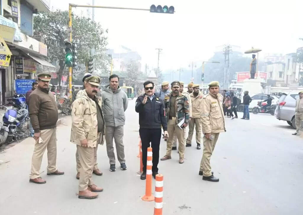 पुलिस आयुक्त मोहित अग्रवाल ने शहर क्षेत्र का किया निरीक्षण, यातायात सुधार के लिए दिए आवश्यक दिशा-निर्देश