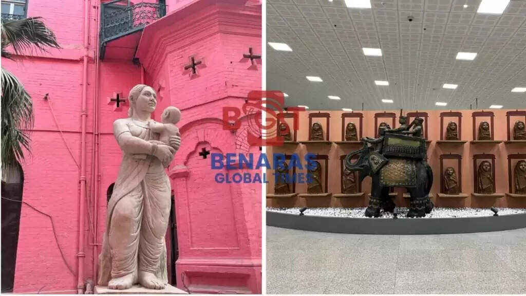 Scrap Artifacts : वाराणसी के चौक-चौराहों पर उभर रही है कला की चमक, विरासत से जुड़ रही है पहचान
