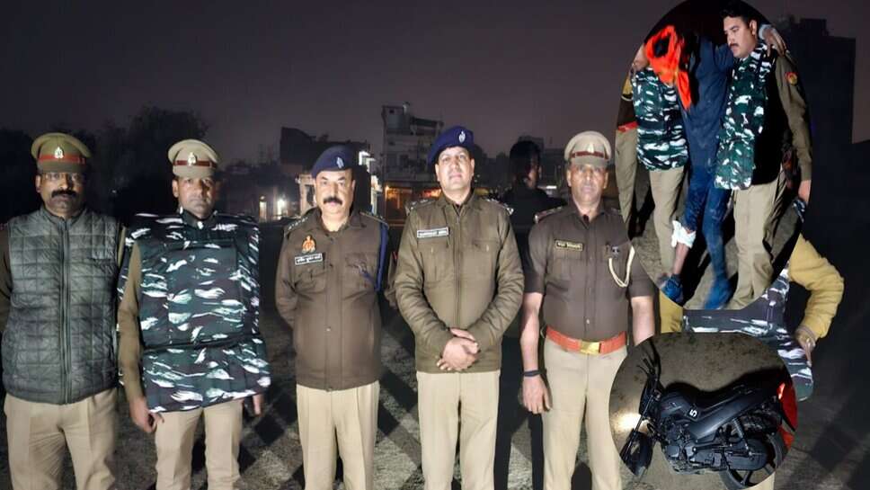 वाराणसी पुलिस की बड़ी कार्रवाई : मुठभेड़ में 25 हजार के इनामी बदमाश को किया गिरफ्तार, 18 से ज्यादा मामले हैं दर्ज