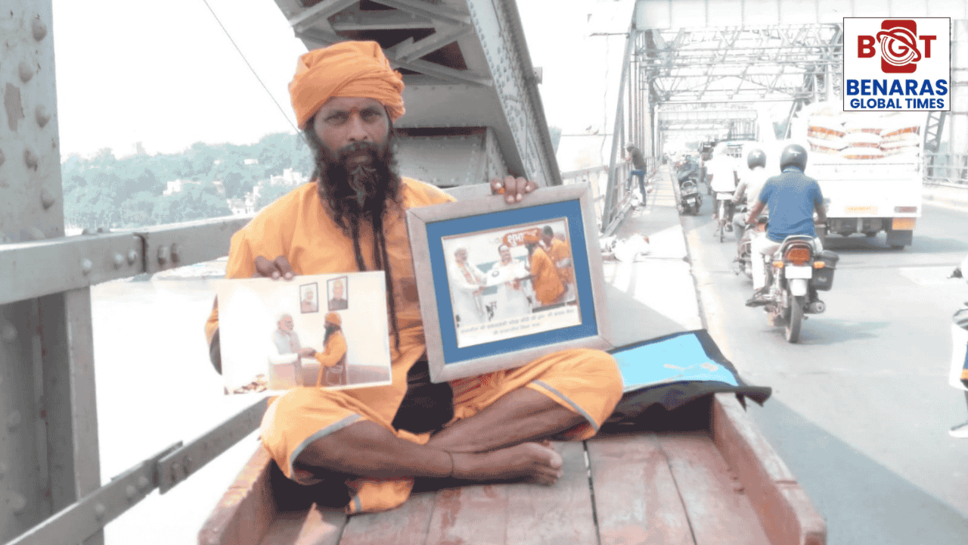 मां गंगा की स्वच्छता और राजघाट पुल की समस्याओं पर चर्चा के लिए मजदूर मंगल केवट ने पीएम मोदी से मुलाकात की मांग की