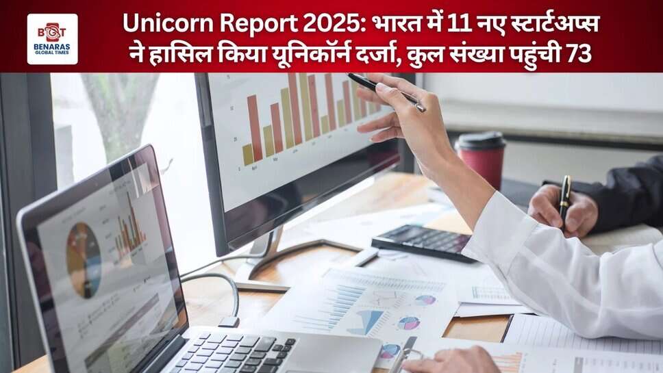 Unicorn Report 2025: भारत में 11 नए स्टार्टअप्स ने हासिल किया यूनिकॉर्न दर्जा, कुल संख्या पहुंची 73