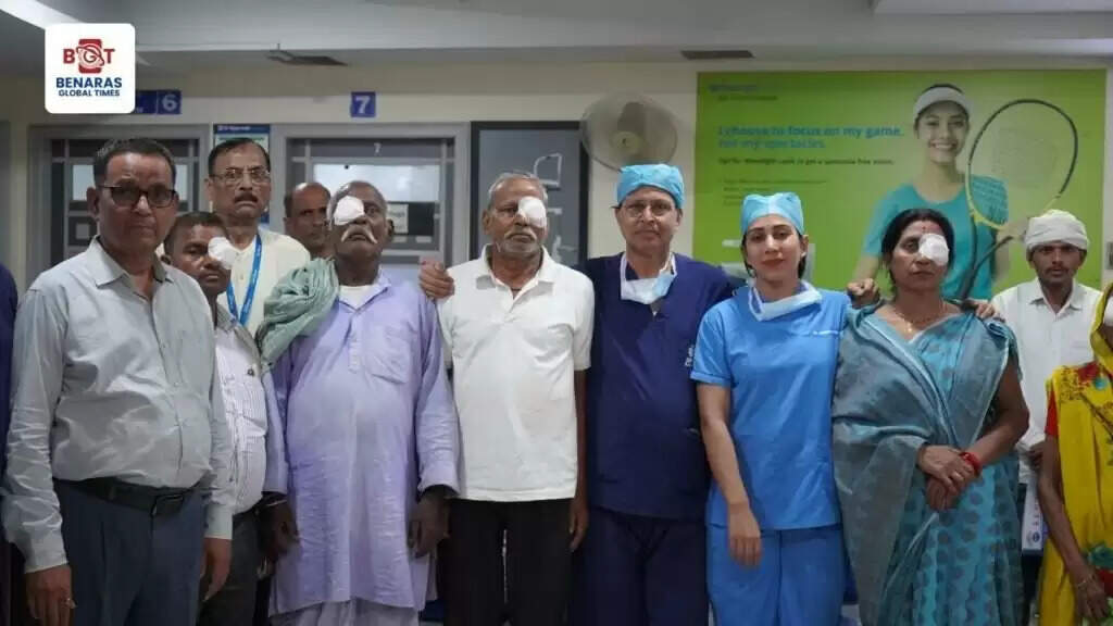 RK Netralaya: 6 मरीजों की लौटी रोशनी, सफलतापूर्वक हुआ नि:शुल्क मोतियाबिंद ऑपरेशन शिविर