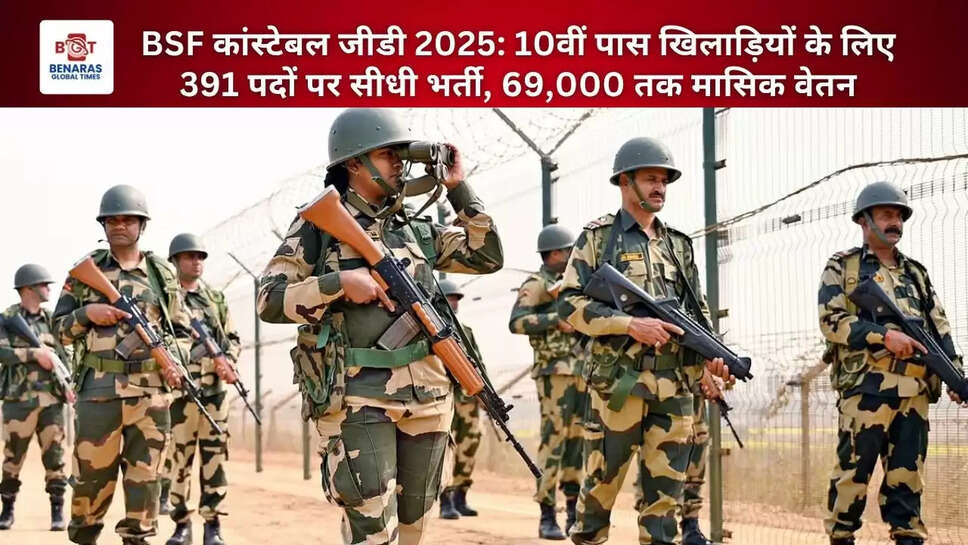 BSF कांस्टेबल जीडी 2025