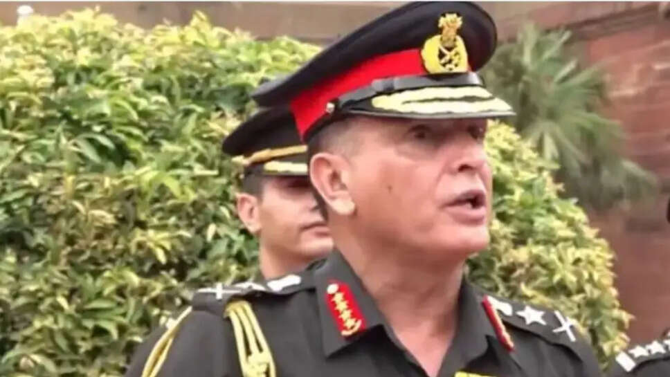 Indian Army Chief General Dhiraj Seth