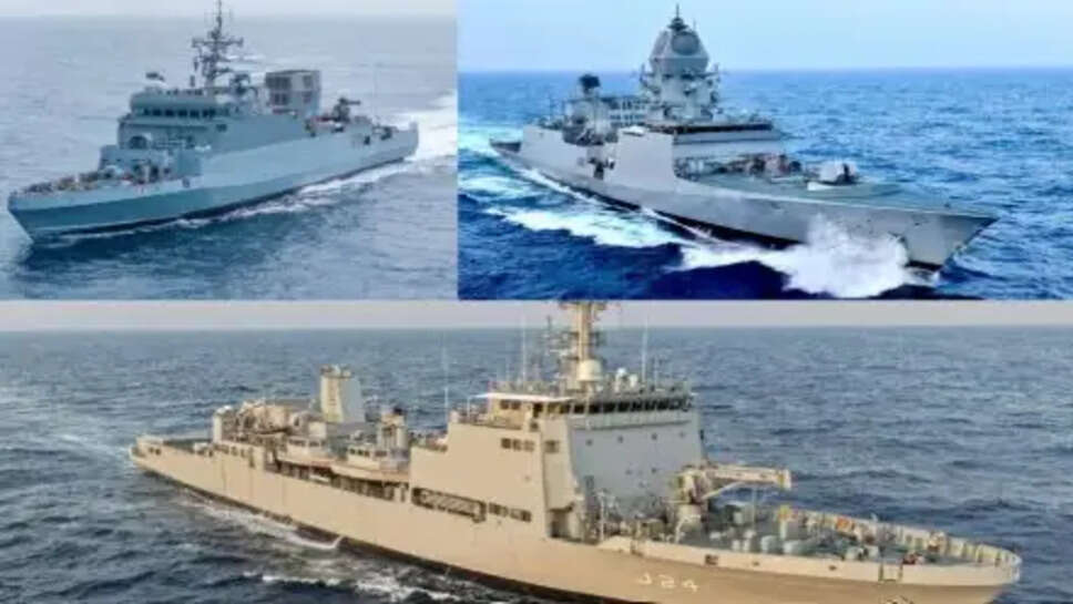 INS Agray-INS Sanshodhak-INS Dunagiri