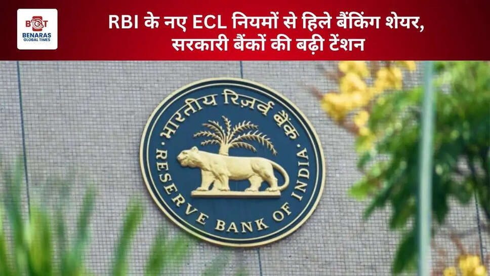  RBI के नए ECL नियमों से हिले बैंकिंग शेयर, सरकारी बैंकों की बढ़ी टेंशन