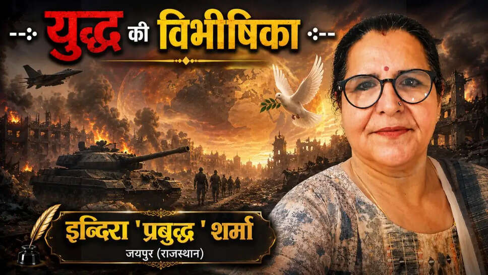 युद्ध की विभीषिका&nbsp;