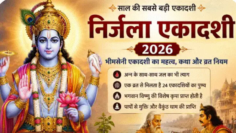Nirjala Ekadashi 2026