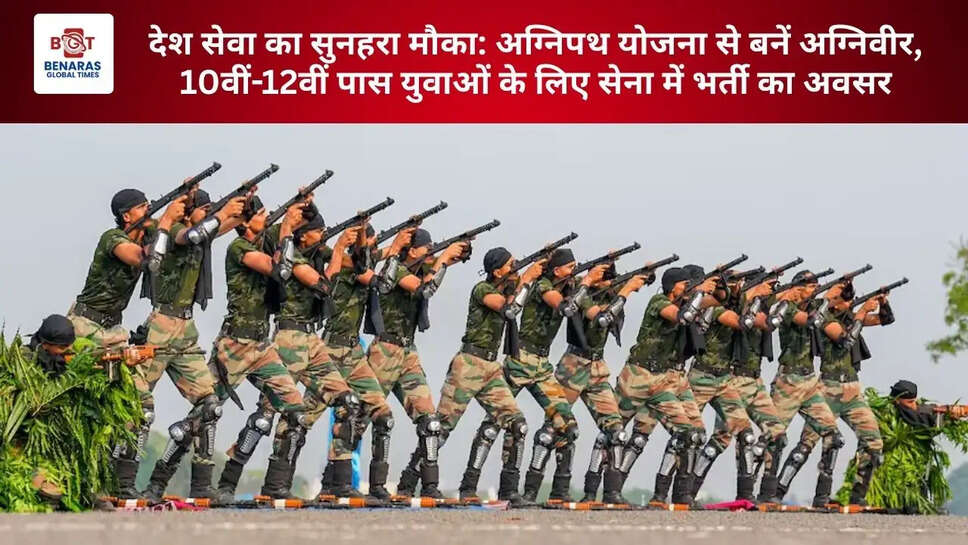 देश सेवा का सुनहरा मौका: अग्निपथ योजना से बनें अग्निवीर, 10वीं-12वीं पास युवाओं के लिए सेना में भर्ती का अवसर