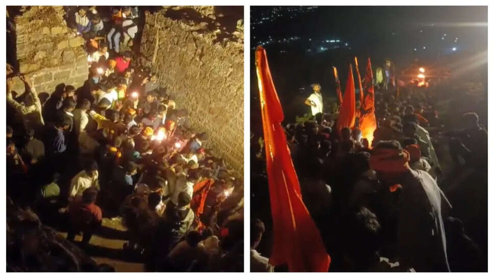  शिवाजी जयंती पर शिवनेरी में बेकाबू भीड़, भगदड़ जैसे हालात में महिलाएं-बच्चे घायल; प्रशासन पर उठे सवाल