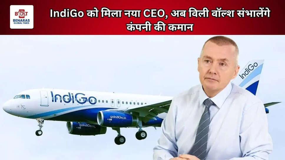 IndiGo को मिला नया CEO, अब विली वॉल्श संभालेंगे कंपनी की कमान