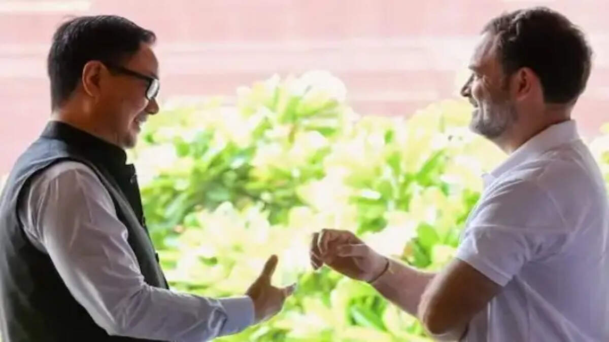 Kiren Rijiju vs Rahul Gandhi Women Reservation Bill