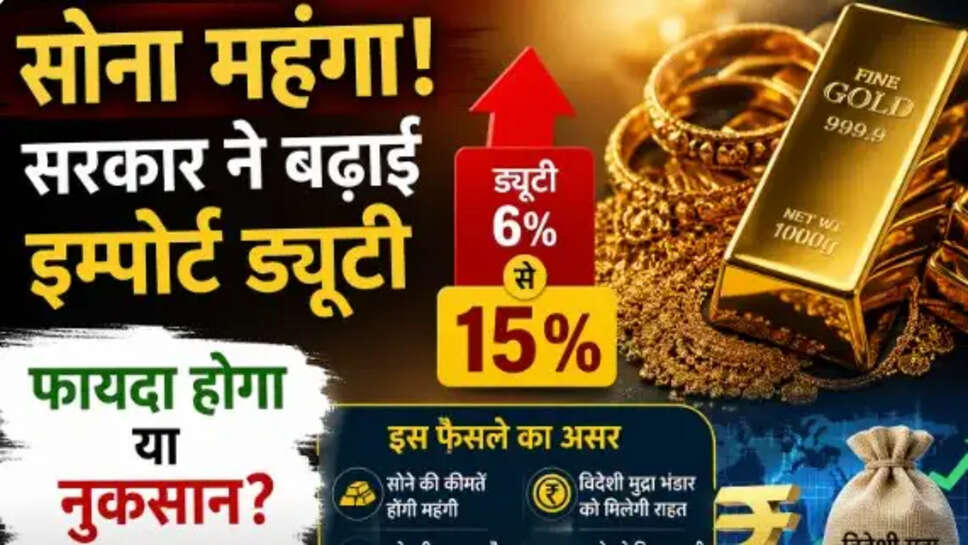 Gold Import Duty Benefit or Loss