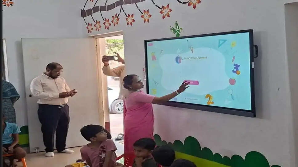 आंगनबाड़ी निरीक्षण में खुली पोल
