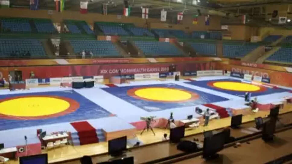 हाईटेक&nbsp;इंडोर&nbsp;कुश्ती स्टेडियम