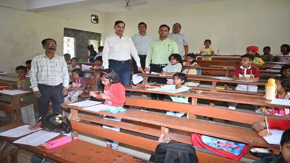  बरेका इंटर कॉलेज में प्रतिभा खोज परीक्षा का सफल आयोजन, 480 छात्रों ने लिया भाग