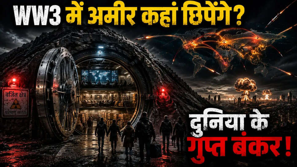 अगर तीसरा विश्व युद्ध हुआ... तो दुनिया के सबसे अमीर और ताकतवर लोग कहां छिपेंगे?