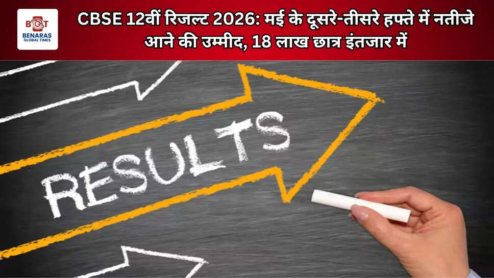 CBSE 12वीं रिजल्ट 2026: मई के दूसरे-तीसरे हफ्ते में नतीजे आने की उम्मीद, 18 लाख छात्र इंतजार में