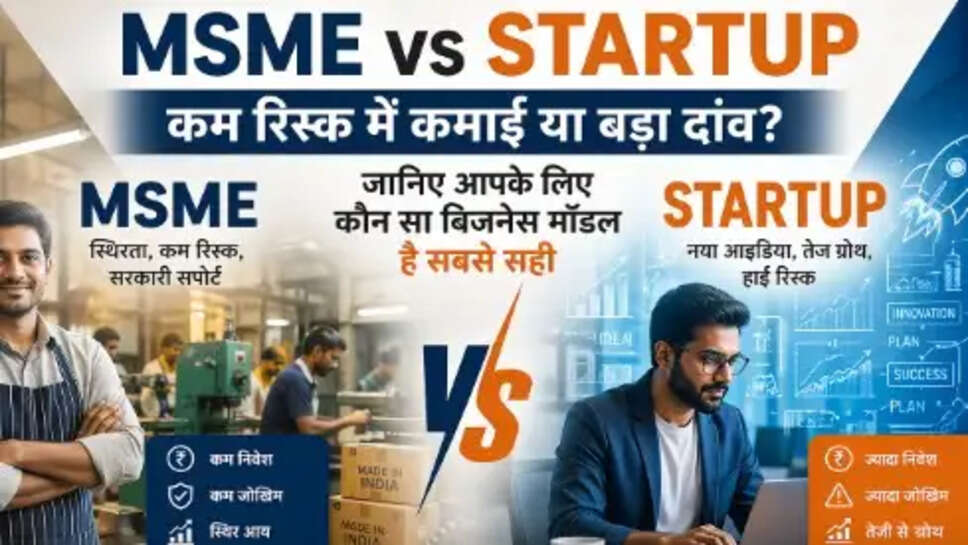 MSME vs Startup
