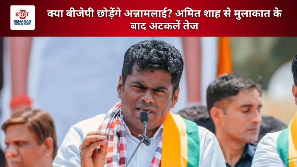 क्या बीजेपी छोड़ेंगे अन्नामलाई? अमित शाह से मुलाकात के बाद अटकलें तेज