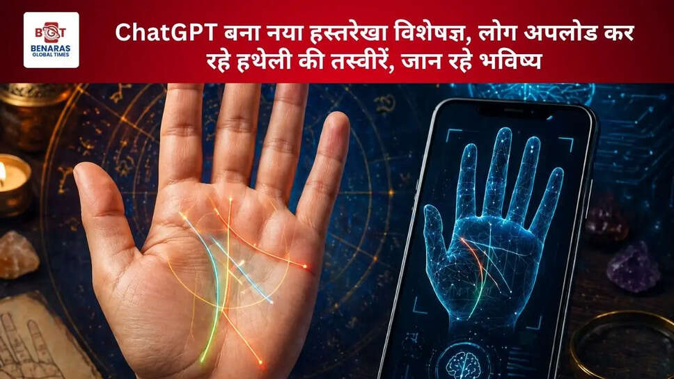  ChatGPT बना नया हस्तरेखा विशेषज्ञ, लोग अपलोड कर रहे हथेली की तस्वीरें, जान रहे भविष्य