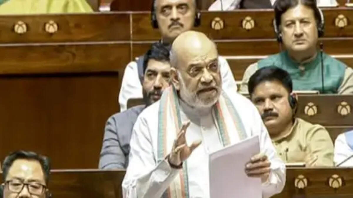 Amit Shah Reply in Parliament