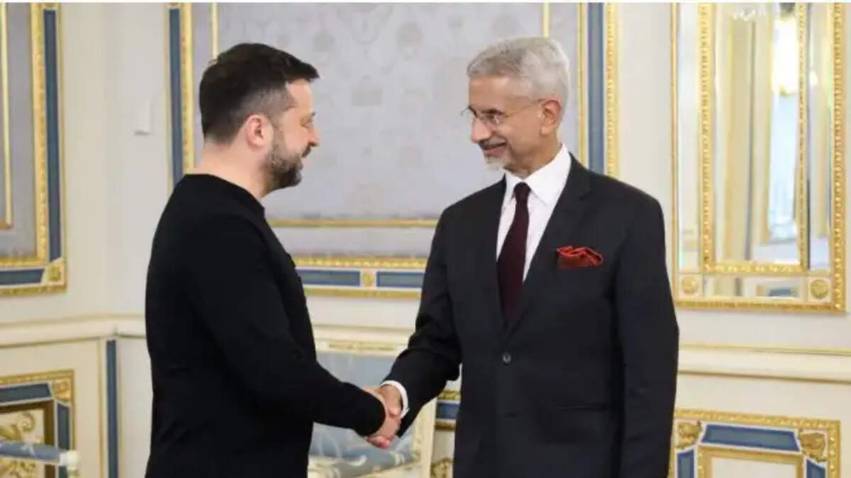 S Jaishankar-Zelensky Meeting