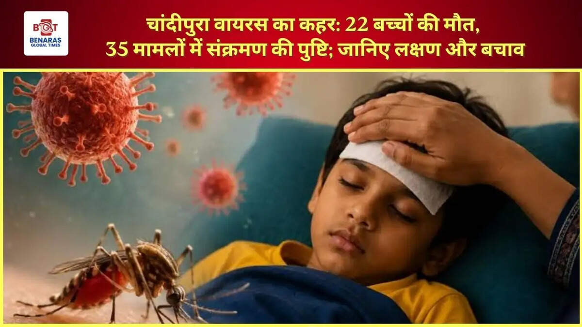  चांदीपुरा वायरस का कहर: 22 बच्चों की मौत, 35 मामलों में संक्रमण की पुष्टि; जानिए लक्षण और बचाव