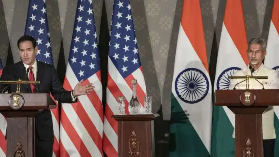 S Jaishankar Marco Rubio Meeting