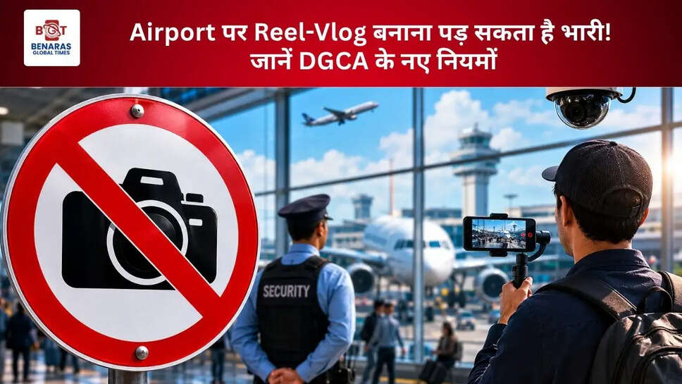 Airport पर Reel-Vlog बनाना पड़ सकता है भारी! जानें DGCA के नए नियमों