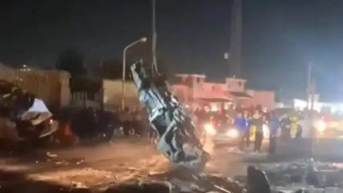 Iran Fuel Tanker Blast