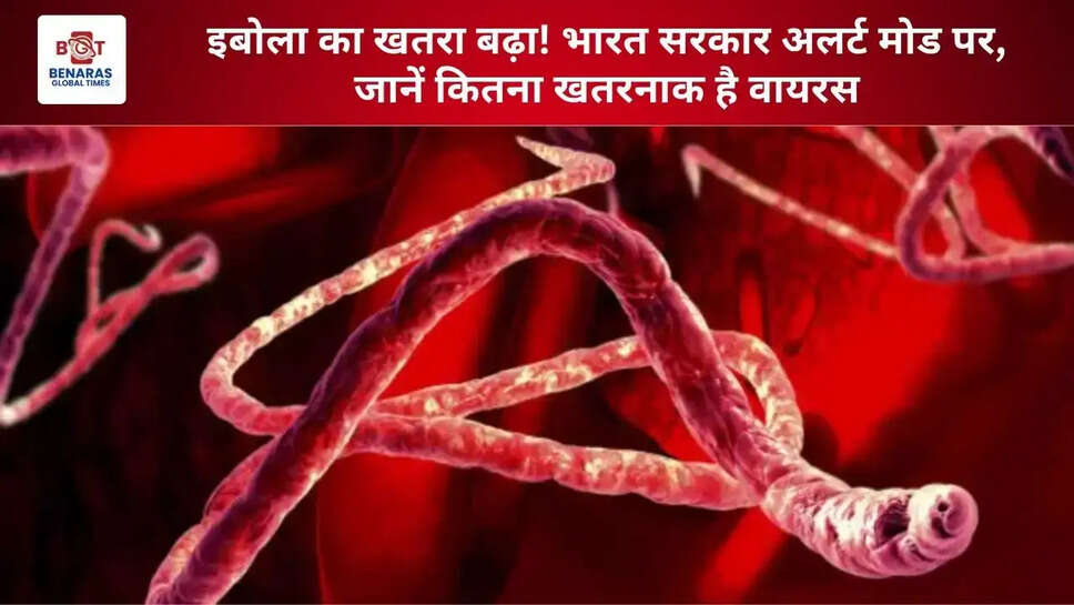 इबोला का खतरा बढ़ा! भारत सरकार अलर्ट मोड पर, जानें कितना खतरनाक है वायरस