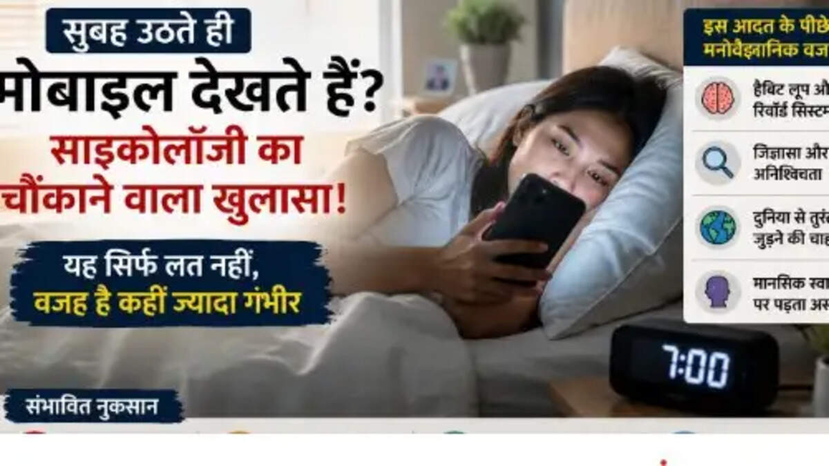 Morning Phone Habit