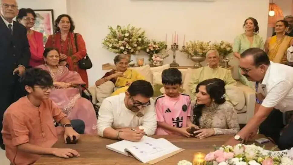 Aamir Khan Gauri Spratt Wedding