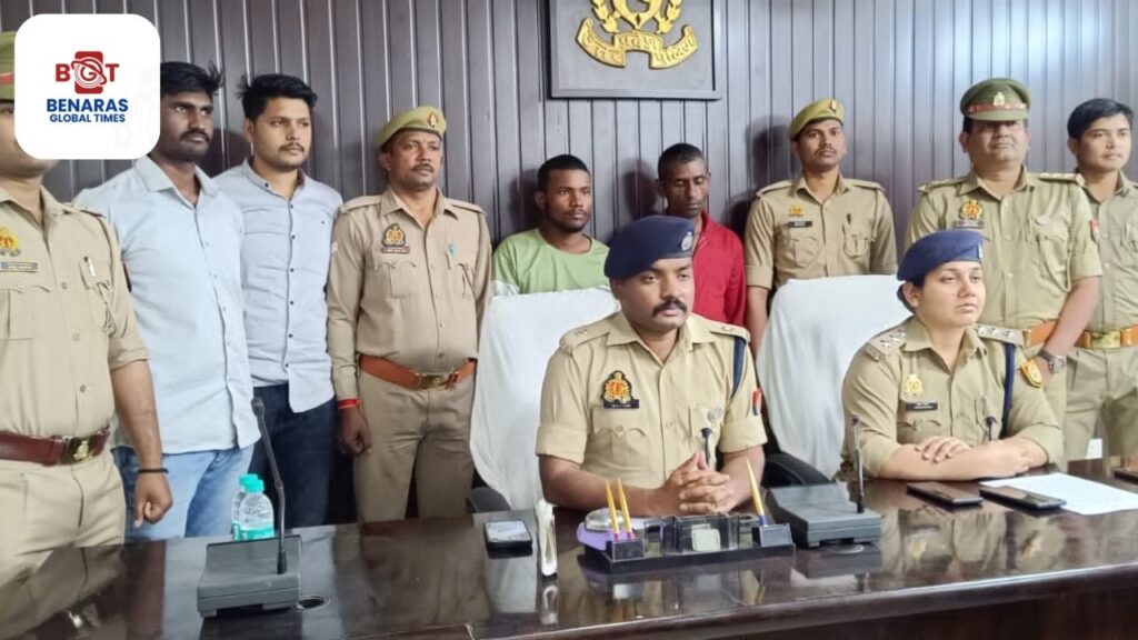 Varanasi Police : थाना रामनगर पुलिस का बड़ा खुलासा महज 12 घंटे में पिता की हत्या करने वाले पुत्र समेत 2 आरोपी गिरफ्तार Varanasi Police
