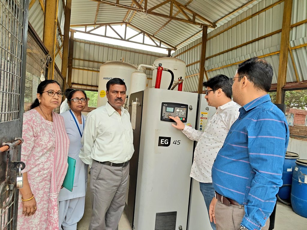 BLW: चिकित्सालय में ऑक्सीजन प्लांट की मॉक ड्रिल: स्वास्थ्य सुरक्षा की तत्परता का परीक्षण BLW: चिकित्सालय में ऑक्सीजन प्लांट की मॉक ड्रिल: स्वास्थ्य सुरक्षा की तत्परता का परीक्षण BLW: चिकित्सालय में ऑक्सीजन प्लांट की मॉक ड्रिल: स्वास्थ्य सुरक्षा की तत्परता का परीक्षण