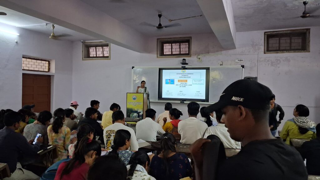 MGKVP : विश्व स्वास्थ्य दिवस पर विशेष व्याख्यान, मानसिक और शारीरिक स्वास्थ्य पर दिया गया जोर MGKVP : विश्व स्वास्थ्य दिवस पर विशेष व्याख्यान, मानसिक और शारीरिक स्वास्थ्य पर दिया गया जोर MGKVP : विश्व स्वास्थ्य दिवस पर विशेष व्याख्यान, मानसिक और शारीरिक स्वास्थ्य पर दिया गया जोर